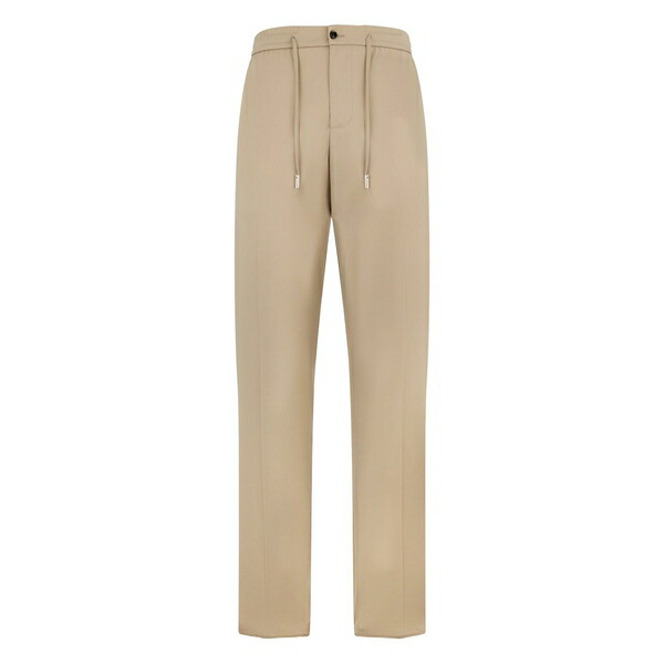 ビリオネア メンズ 心地よいズボン下 ボトムス Drawstring-waistband trousers Neutrals