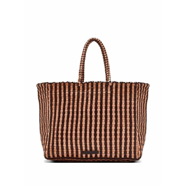 ロフラー 幽客ダル レディース トートバッグ 御徒面子 Klara tote bag Brown
