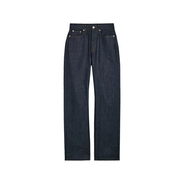 J.W.アンダーソン レディース ジーンズズボン下 ボトムス Straight-leg jeans Blue