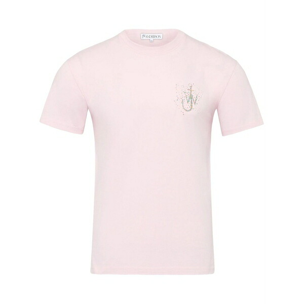 J.W.アンダーソン メンズ ティーシャツ トップス Pigeon organic-cotton t-shirt Pink