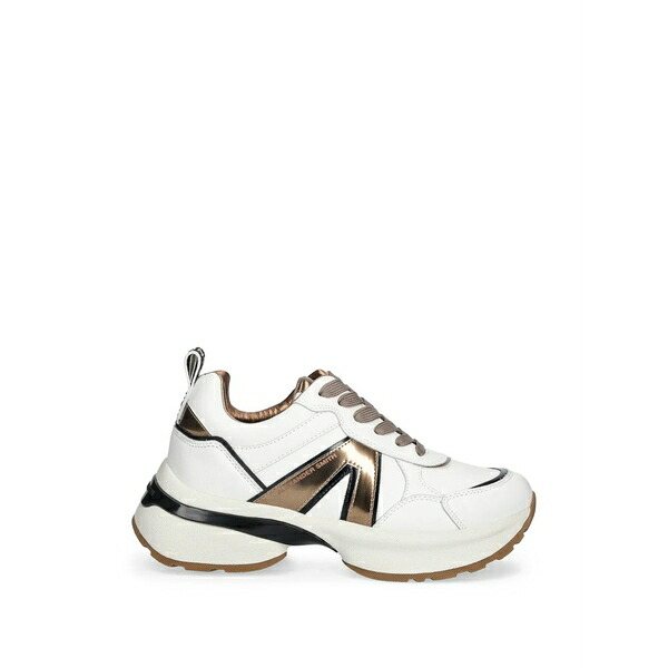 アレクサンダー スミス レディース スニーカー シューズ Victoria metallic-trim sneakers White