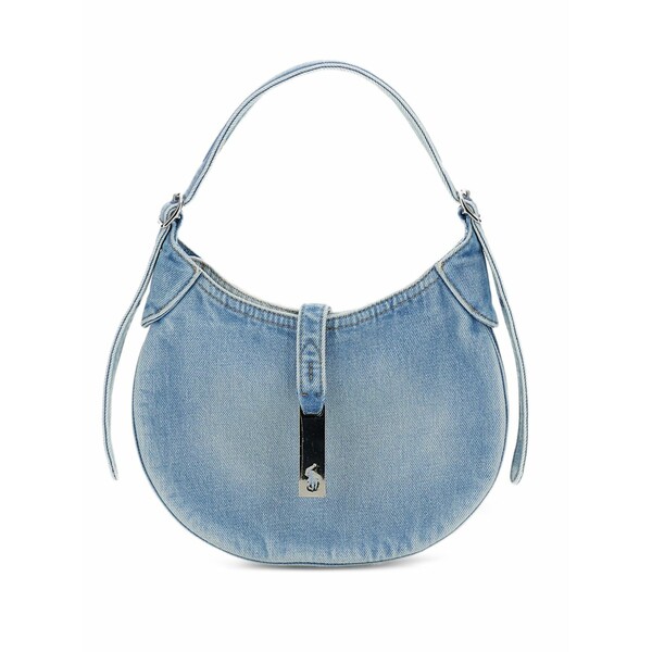 ラルフローレン レディース ショルダーバッグ 御徒面子 Denim-effect shoulder bag Blue