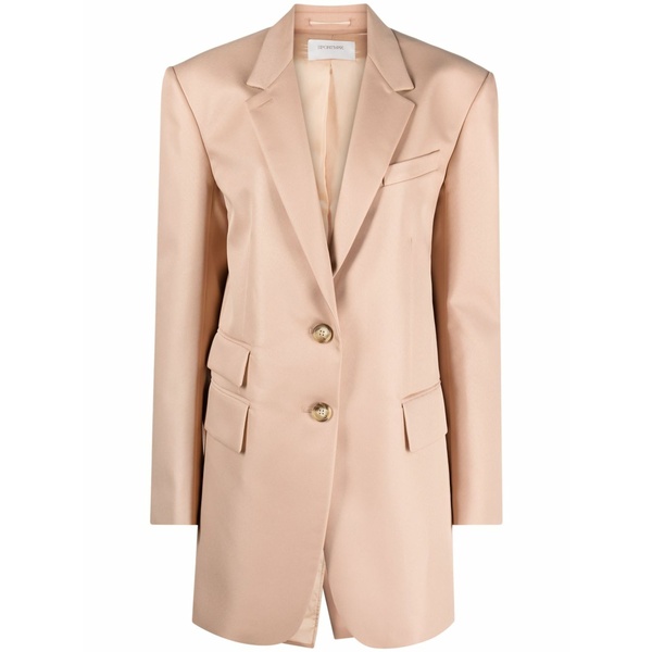 運動競技マックス レディース 上衣＆上衣 アウター Notched-lapels single-breasted blazer  Neutrals