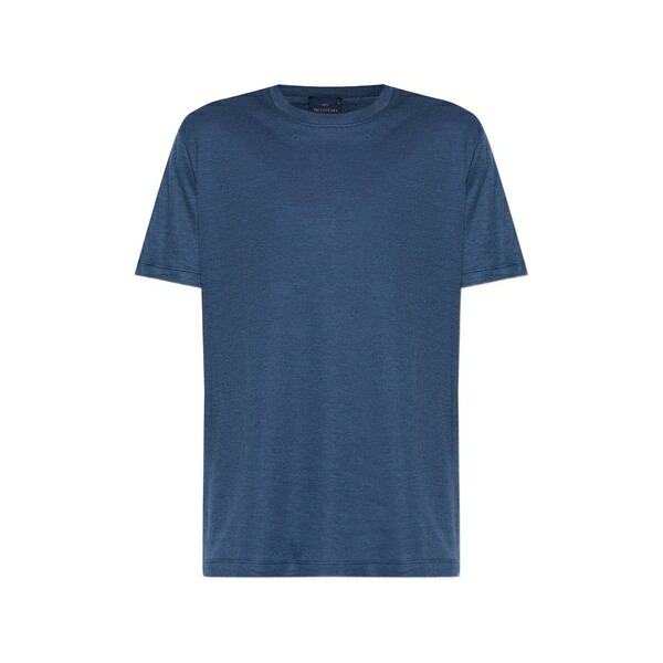 ポールアンドシャーク メンズ ティーシャツ トップス X-soft round-neck t-shirt Blue