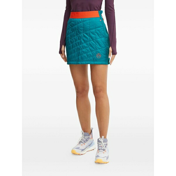 ラスポルティバ レディース スコート ボトムス Quilted 時間 skirt Green