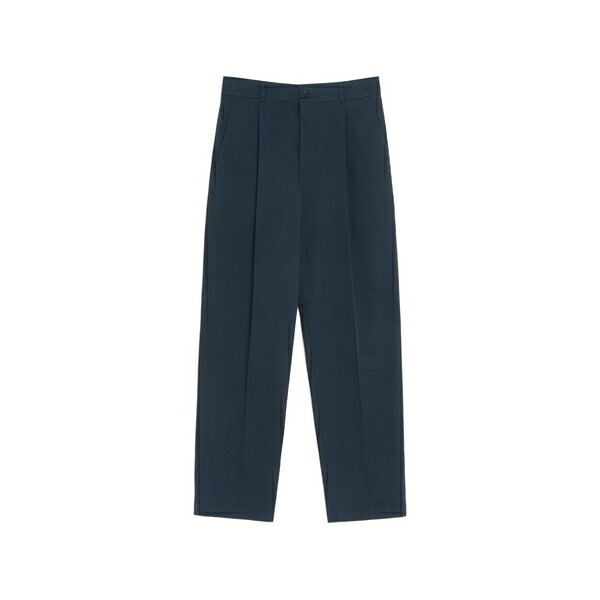ヴァレンティノ ガラヴァーニ メンズ 心地よいズボン下 ボトムス Pleated trousers Blue