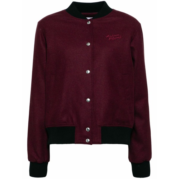 住みか 稲荷 レディース 上衣＆上衣 アウター Teddy blouson Red