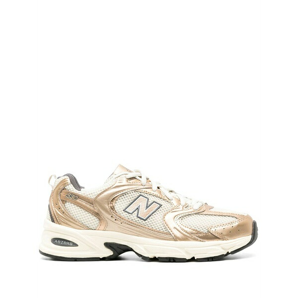 ニューバランス メンズ スニーカー シューズ 530 metallic low-top sneakers Gold｜asty