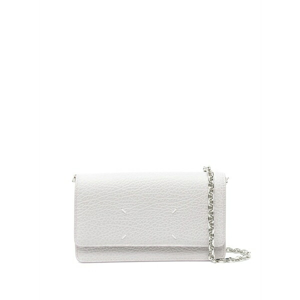 マルタンマルジェラ メンズ 銭入れ 添え物 Four-stitch chain wallet Purple