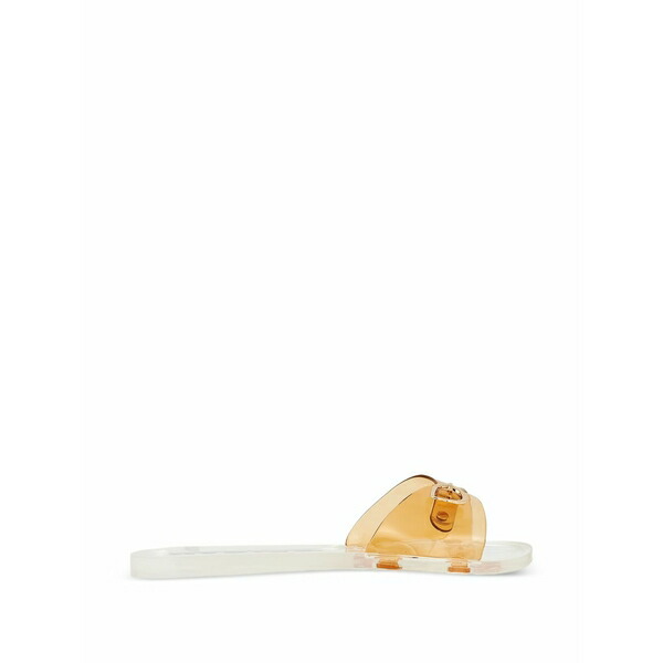 アンシエントグリークサンダル レディース サンダル シューズ Filia jelly buckle-detail slides White