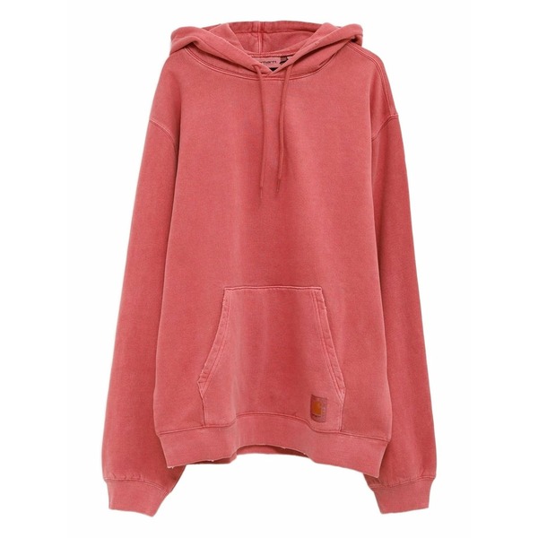 鉄道車両ハート型 メンズ パーカー・スウェットシャツ アウター Torion front-pocket hoodie Red