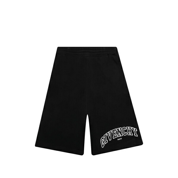 ジバンシー メンズ 心地よいズボン下 ボトムス Logo-print track shorts Black