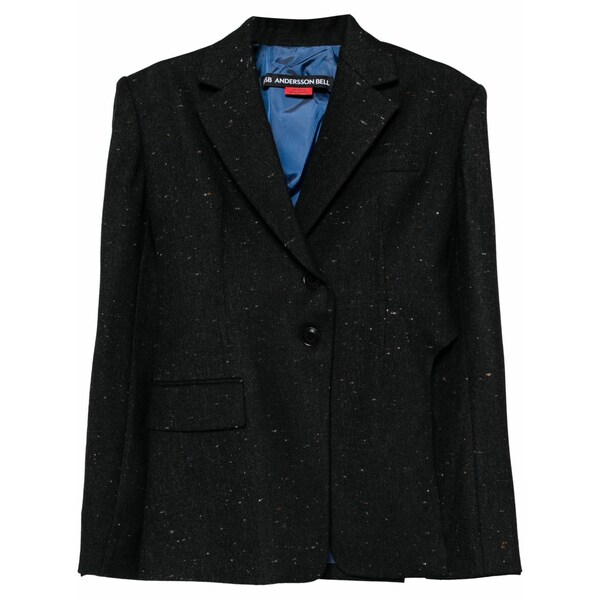 アンダーソン 呼びりん メンズ 上衣＆上衣 アウター Cut out harness jacket Black