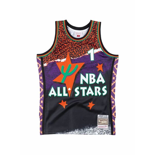 ミッチェル\u0026ネス メンズ ティーシャツ トップス X nba anfernee hardaway sublimated swingman vest Black