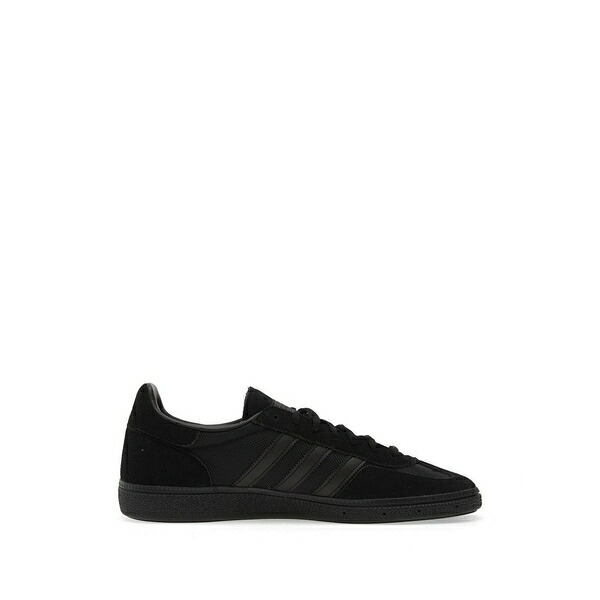 アディダス メンズ スニーカー シューズ Handball spezial three-stripes sneakers Black