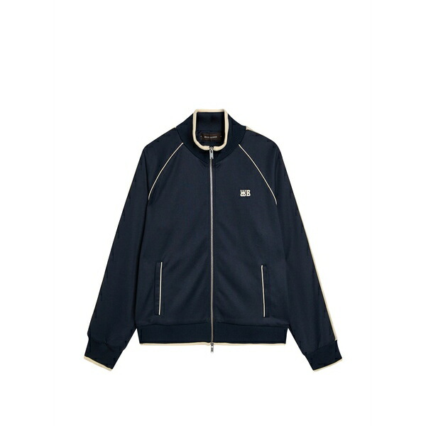 ウェールズ ボナー メンズ 上衣＆上衣 アウター Motion mesh-panelled track jacket Blue