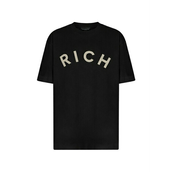 ジョン バージニアの州都 レディース ティーシャツ トップス Logo-print t-shirt Black