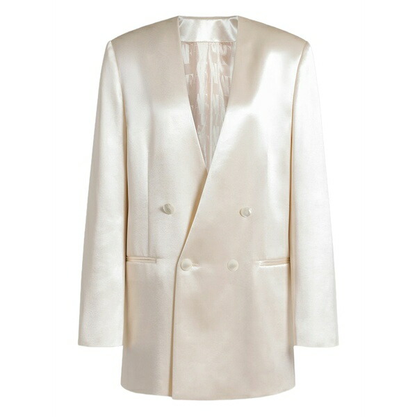 アルベルタ フェレッティ レディース 上衣＆上衣 アウター Double-breasted jacket Neutrals