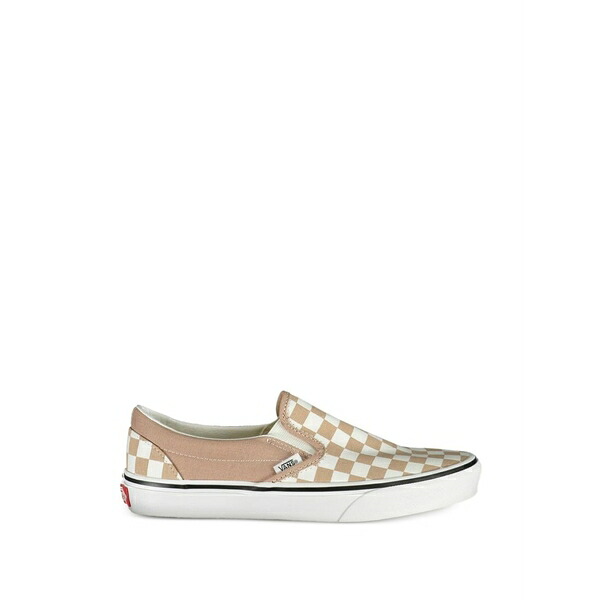 バンズ レディース スニーカー シューズ Classic slip-on checkerboard sneakers Neutrals