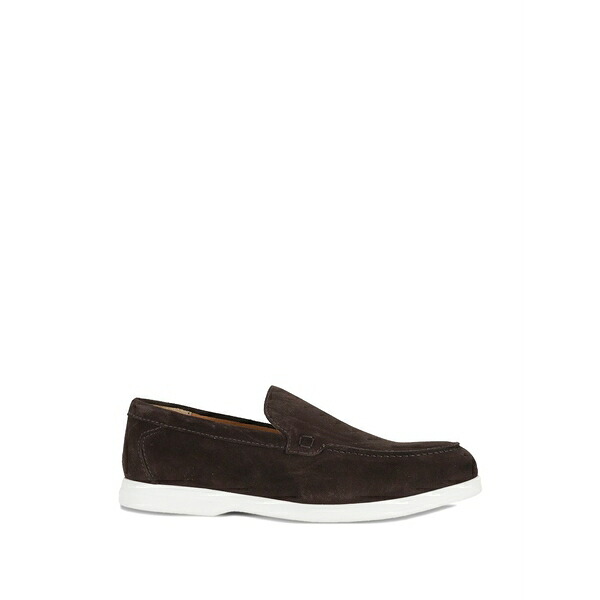 ドンカルズ メンズ スリッポン・ローファー シューズ Suede loafers Brown|asty