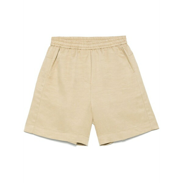 素っぽんぽん レディース 心地よいズボン下 ボトムス Twill shorts Neutrals