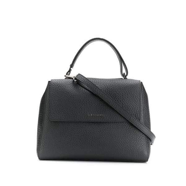 オルチアーニ レディース トートバッグ 御徒面子 Medium sveva tote bag Black