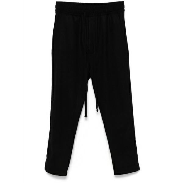 トム・Cr レディース 心地よいズボン下 ボトムス Tapered trousers Black