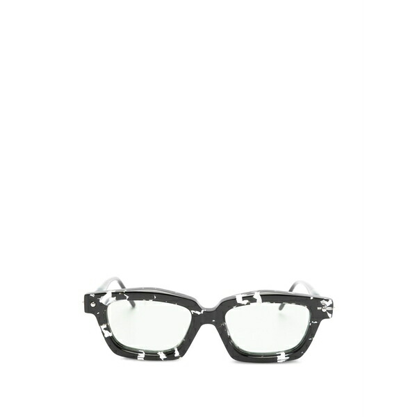 クボラウム メンズ サングラス・アイウェア アクセサリー Patterned sunglasses Black|asty