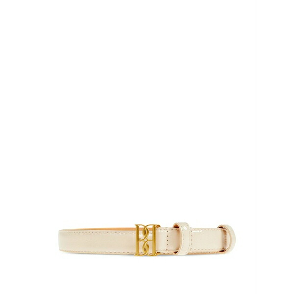バイマレンバーガー レディース 三尺帯 添え物 Marlos logo-buckle leather belt Neutrals