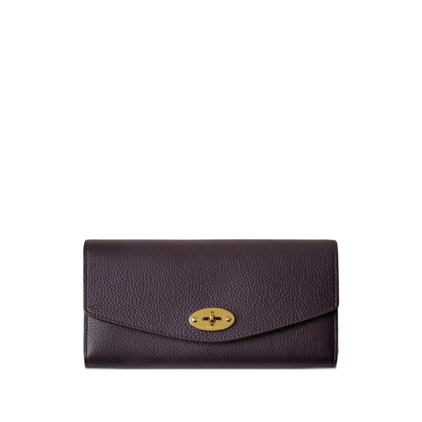 マル木ノ実 レディース 札入れ 佩び物 Roxanne turnlock wallet Purple