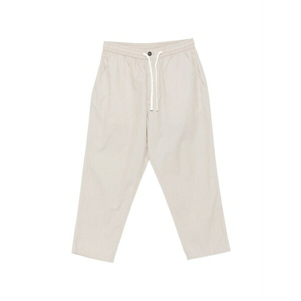 ユニバーサルワークス メンズ 心地好いズボン下 ボトムス Drawstring-waist trousers Neutrals