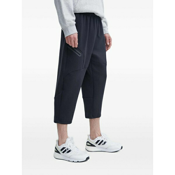 アンダーアーマー メンズ 心地好いズボン下 ボトムス Armour zip-fastening track trousers Black