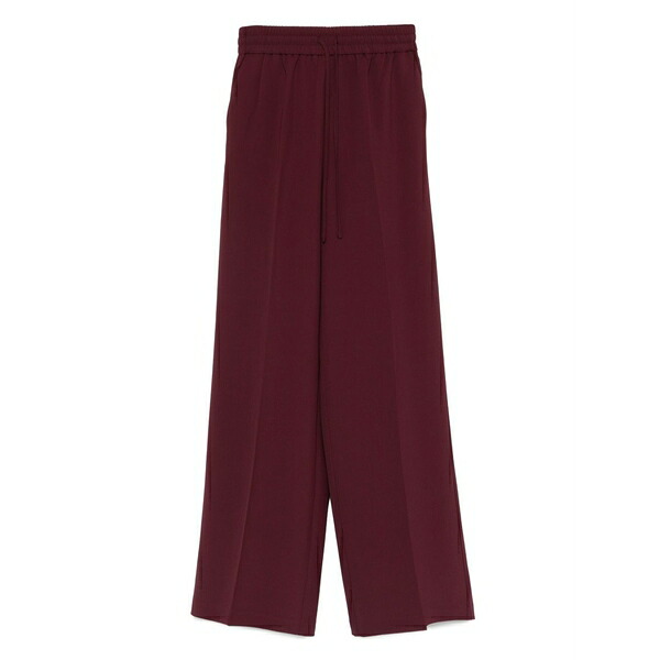 ツインセット レディース カジュアルパンツ ボトムス Drawstring trousers Red|asty