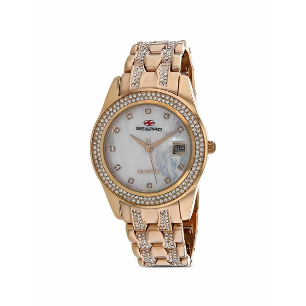 セアポロ レディース ウオッチ 付属物 Intrigue 36粍 watch White