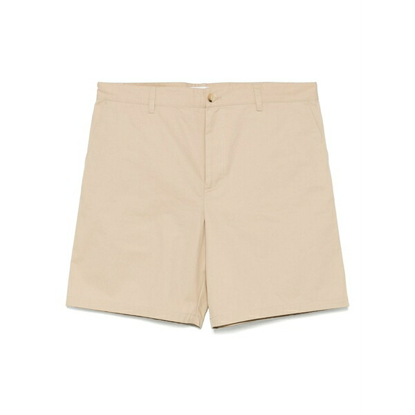住み家 稲荷 メンズ 心地よいズボン下 ボトムス Logo-embroidered shorts Neutrals