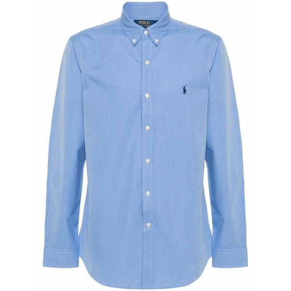 ラルフローレン メンズ シャツ トップス Polo pony-motif shirt Blue｜asty 34,320円