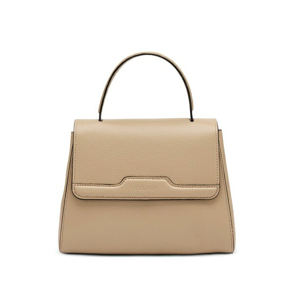 亭主持ち レディース トートバッグ 御徒面子 Debossed-logo tote bag Neutrals