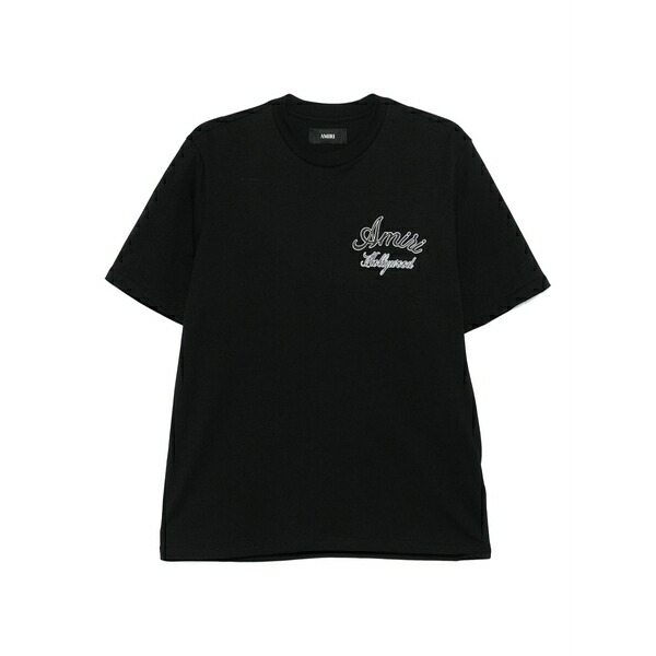 アミリ メンズ ティーシャツ トップス Hollywood t-shirt Black