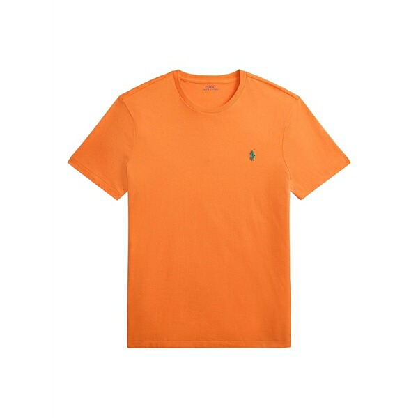 ラルフローレン メンズ ティーシャツ トップス Embroidered-pony t-shirt Orange