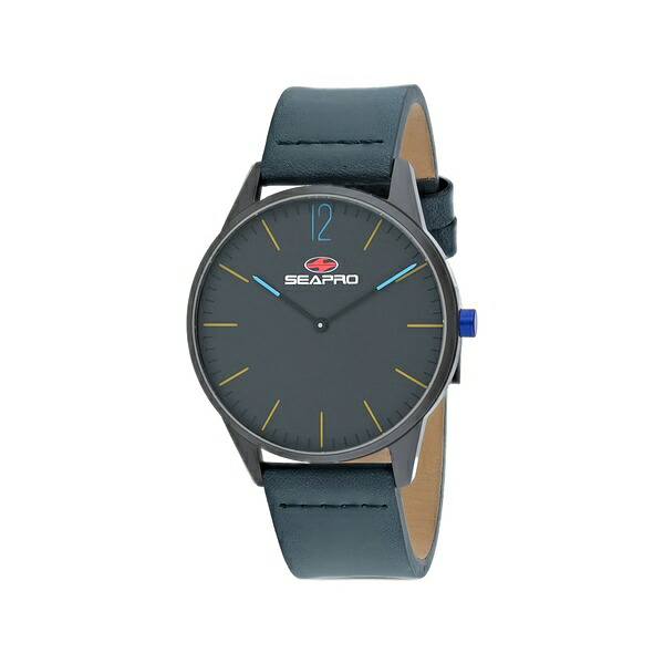セアポロ メンズ ウオッチ 付属物 Logo-detail 40粍 watch Black