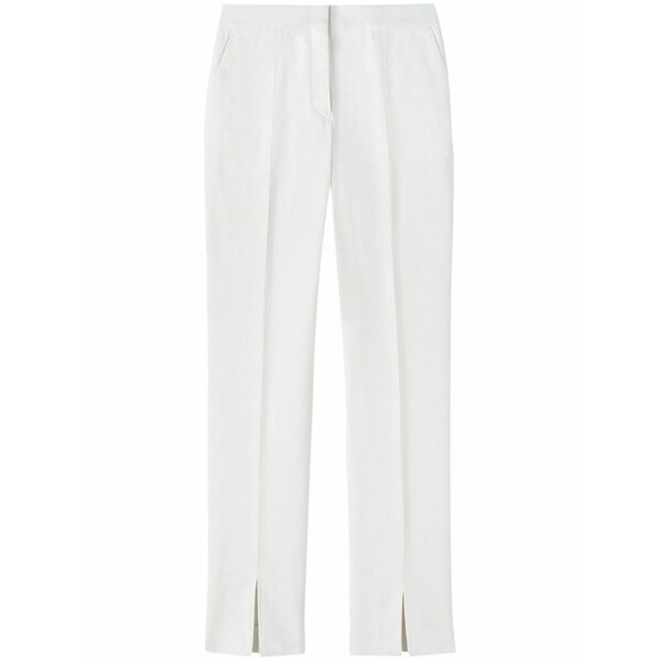 ジル・サンダー レディース 心地よいズボン下 ボトムス Tailored cotton trousers White