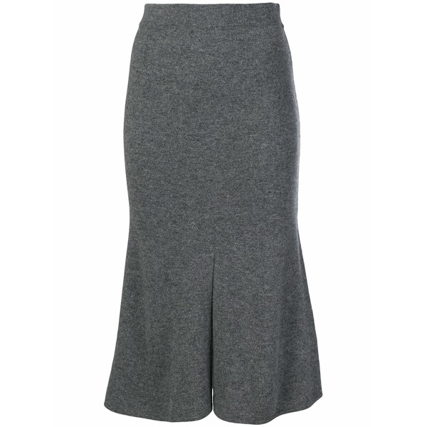 カシミヤ はたご屋 優しいこと レディース スコート ボトムス Tish skirt Grey