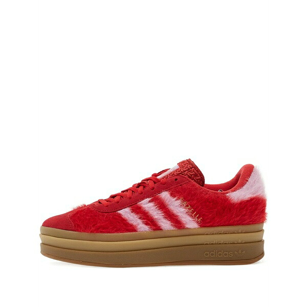 アディダス レディース スニーカー シューズ Gazelle bold w plataform sneakers Red