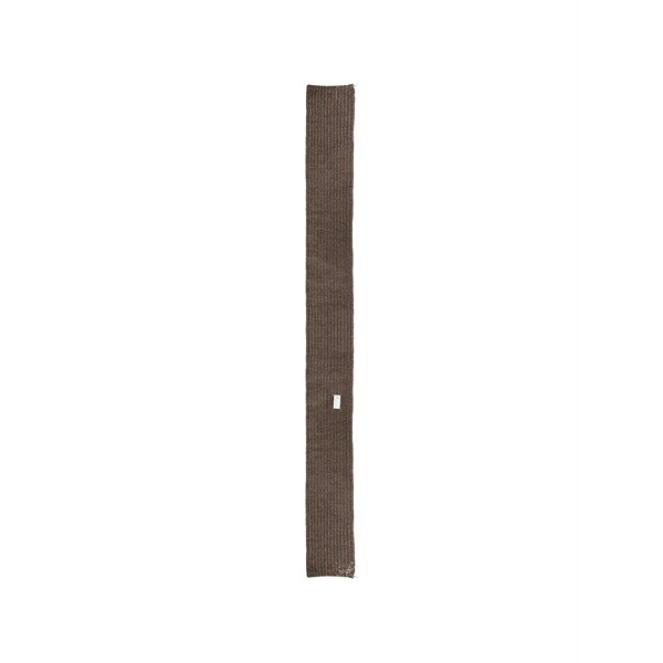 マルタンマルジェラ メンズ えり巻き・袈裟・えり巻き 付属物 Ribbed scarf Brown