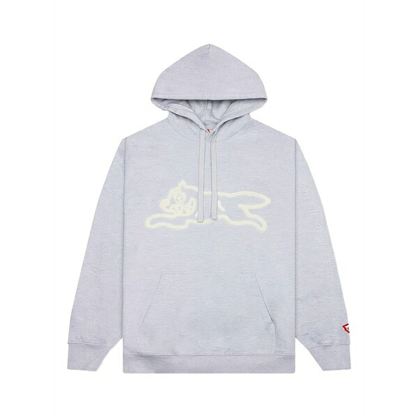 アイスクリーム メンズ パーカー・スウェットシャツ アウター Sauce running dog-print hoodie Grey｜asty 69,800円