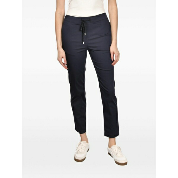 グランサッソ レディース 心地よいズボン下 ボトムス Drawstring trousers Blue