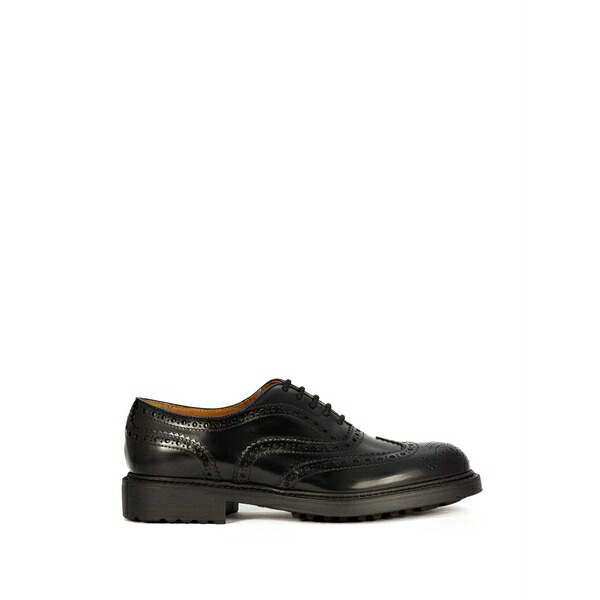ドンカルズ メンズ お召しものシューズ シューズ Brogue lace-up shoes Black