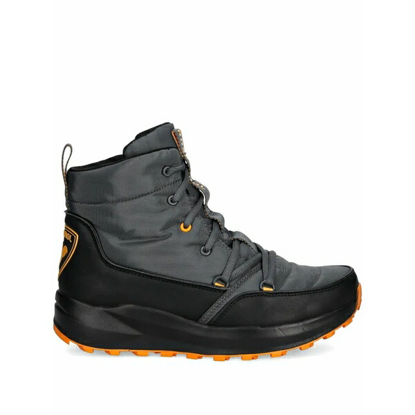 ロシニョール メンズ ブーツ シューズ Podium padded drawstring boots Grey