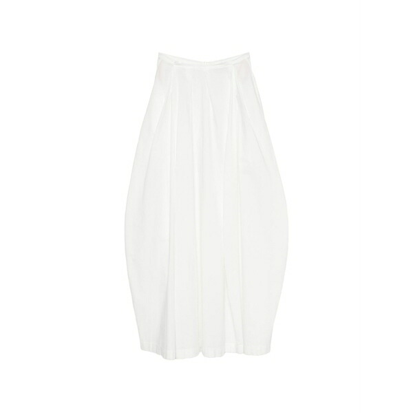 ユッカ レディース スコート ボトムス Pleated maxi skirt White