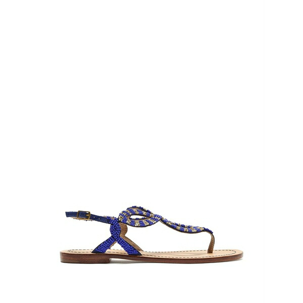 マリパルミ レディース サンダル シューズ Beaded sandals Blue